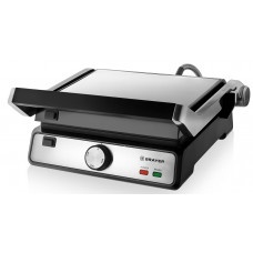 Электрогриль BRAYER BR2002  черный сталь  [2000w /29*26см]